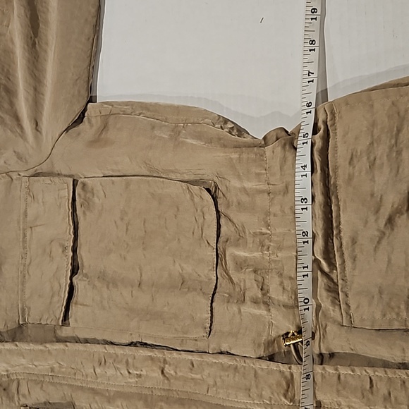 Michael Kors Lightweight Anorak Jacket size S utility satin Jacket - Picture 9 of 12